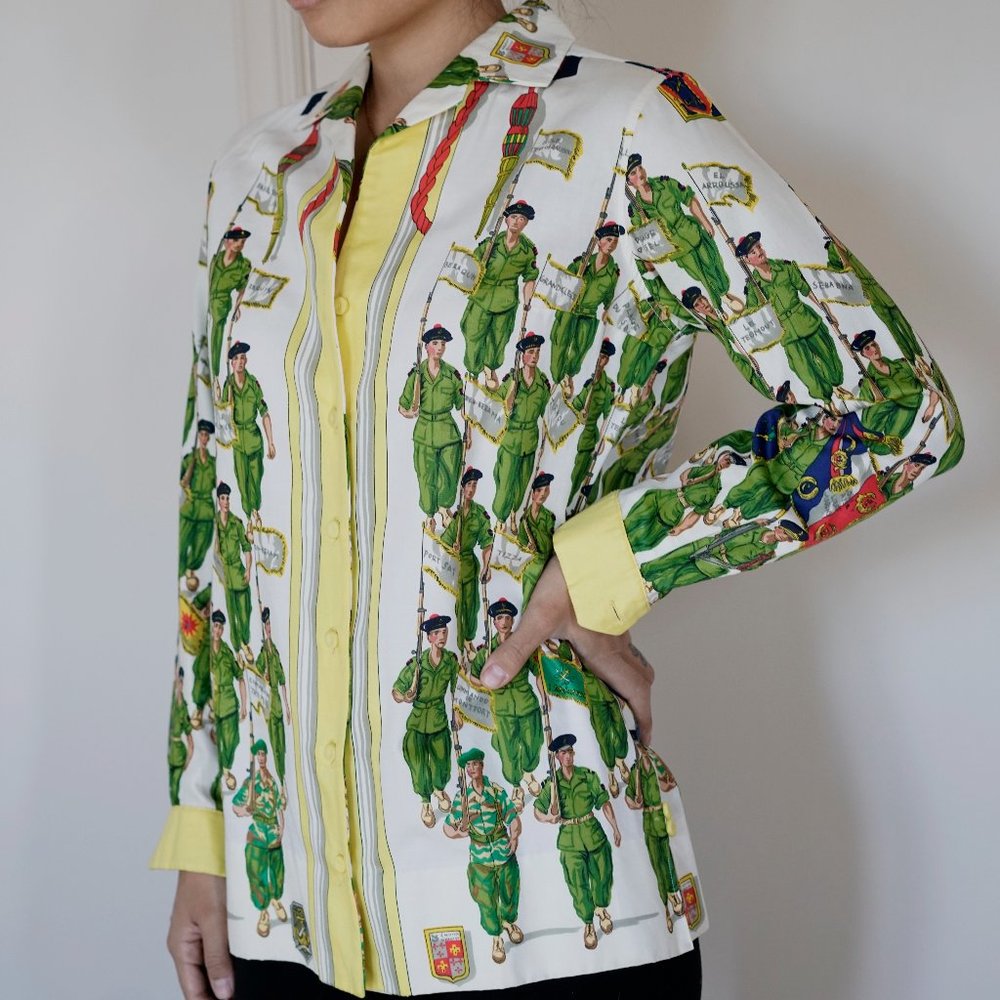 Vintage 1960's McMullen Blouse